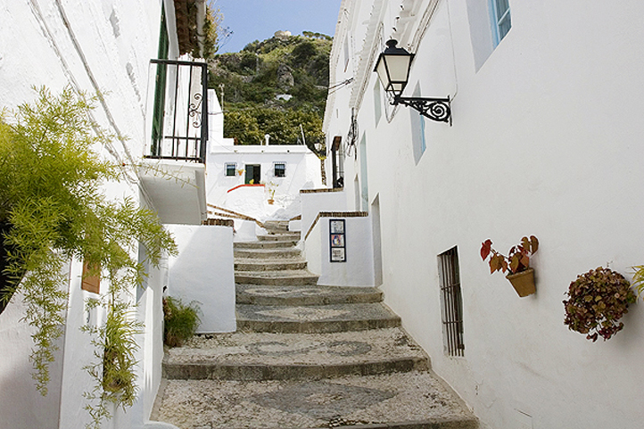 Frigiliana steep streets